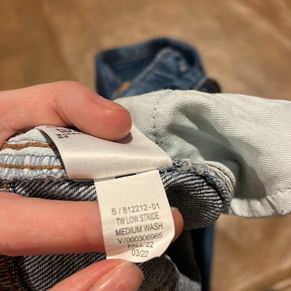 Gap Teen Low Stride Wide Leg Jeans - Picture 6 of 6